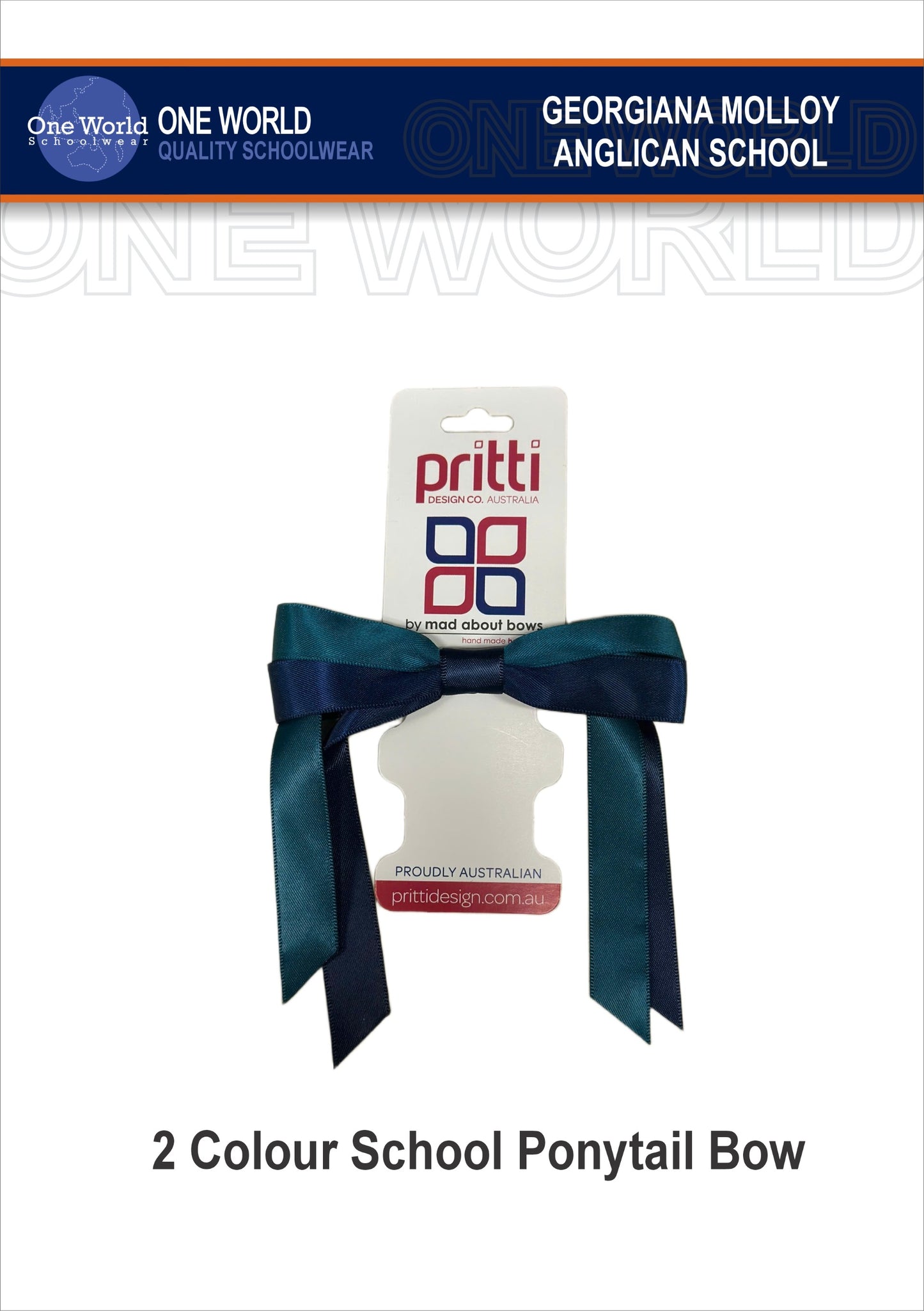 Hair Item - Formal Uniform Ponytail Bow