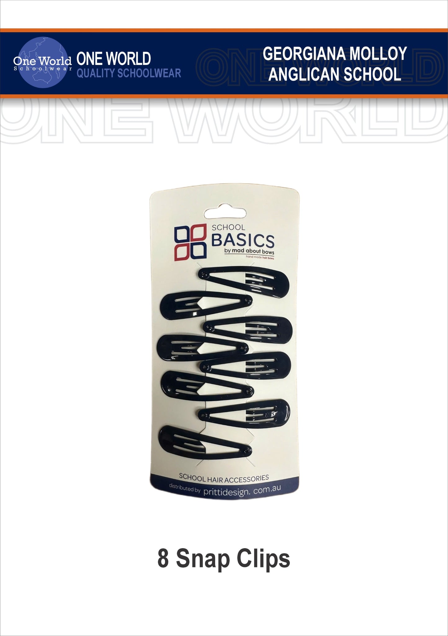 Hair Item - 8 Snap Clips