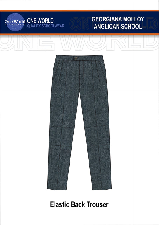 Trouser - Elastic Back