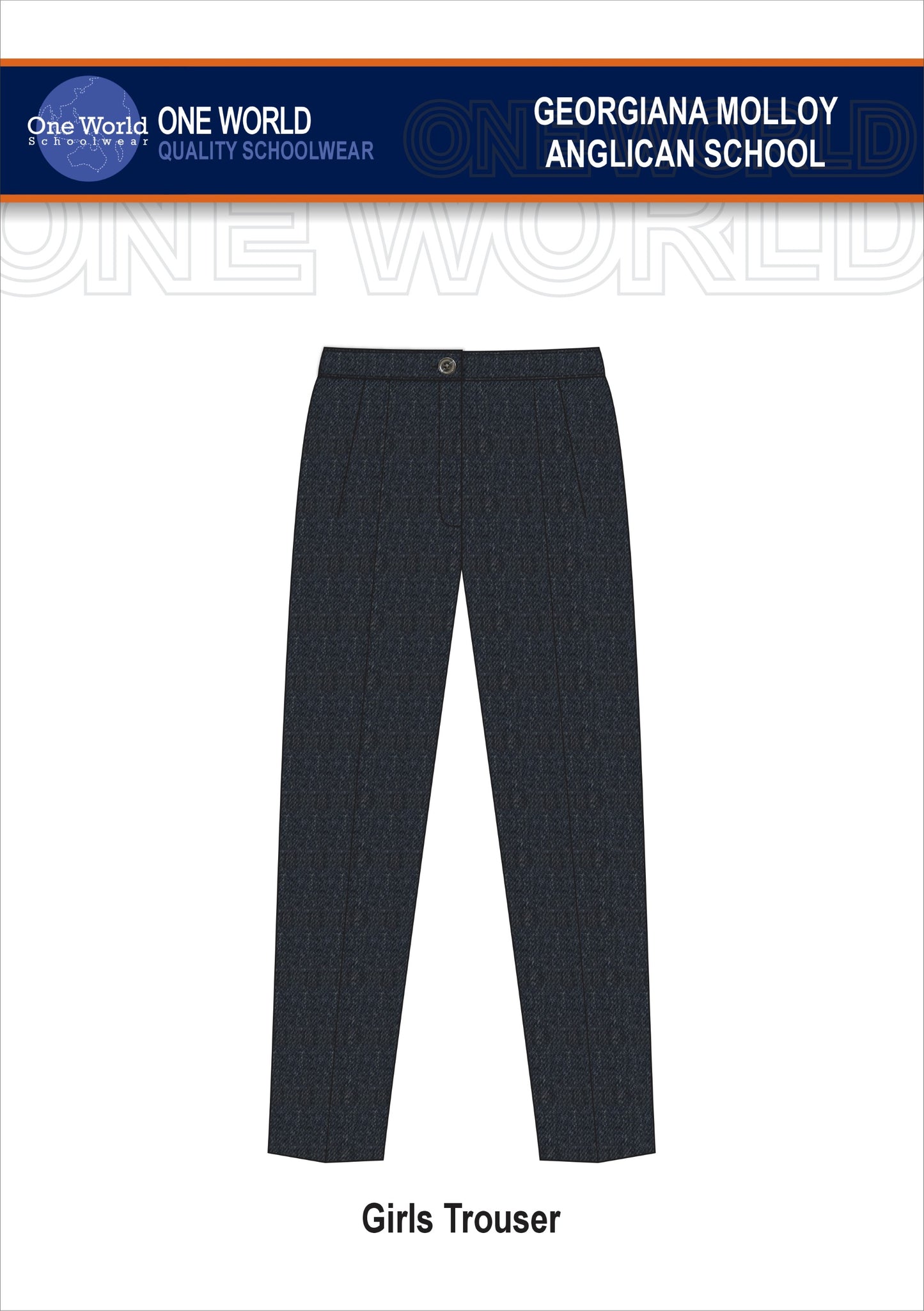 Girls College Pants