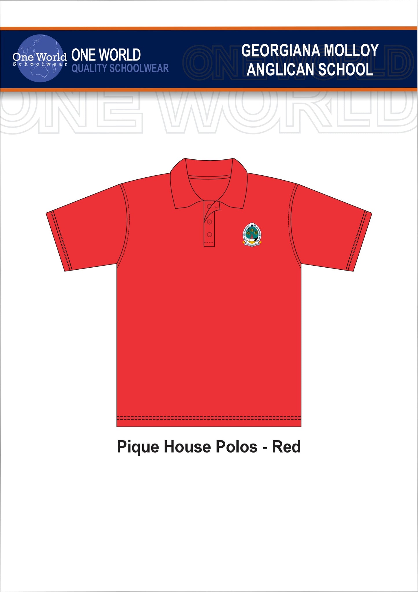 House Polo Red - Bunker