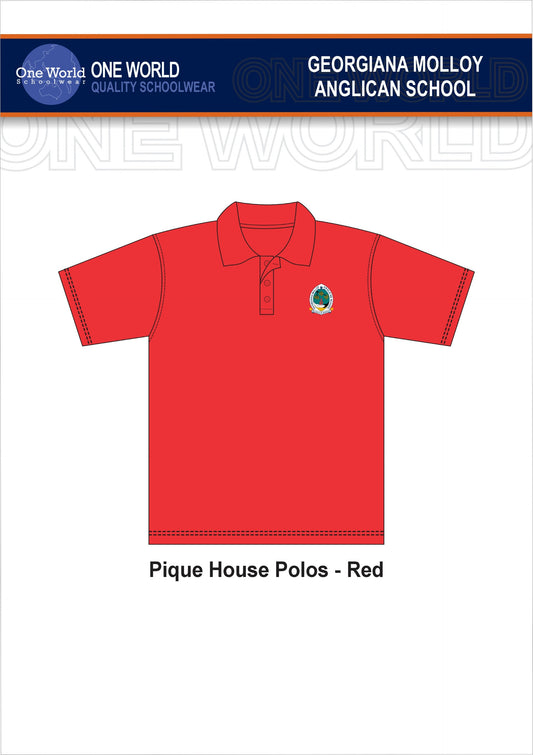 House Polo Red - Bunker