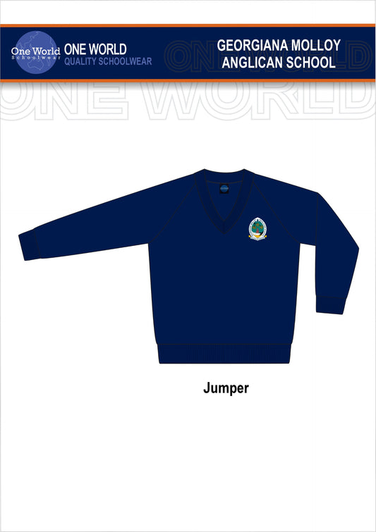 Navy Wool Jumper