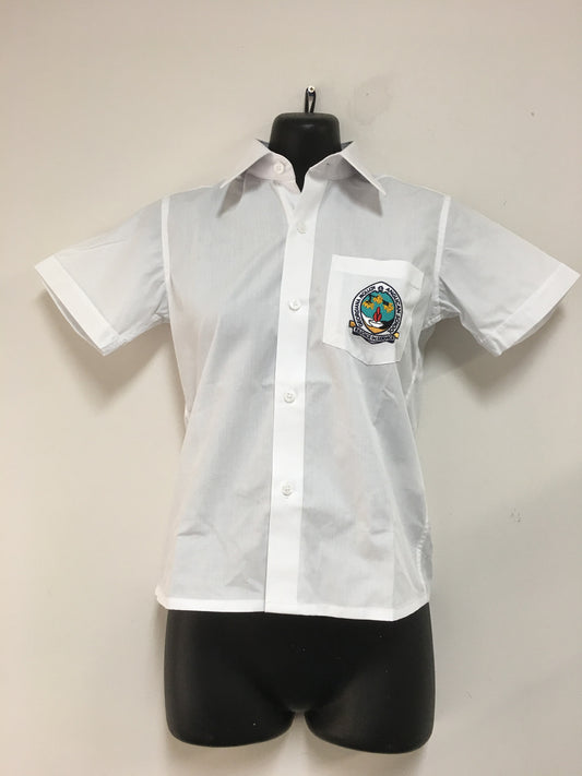 Boys - GMAS White Formal Shirt